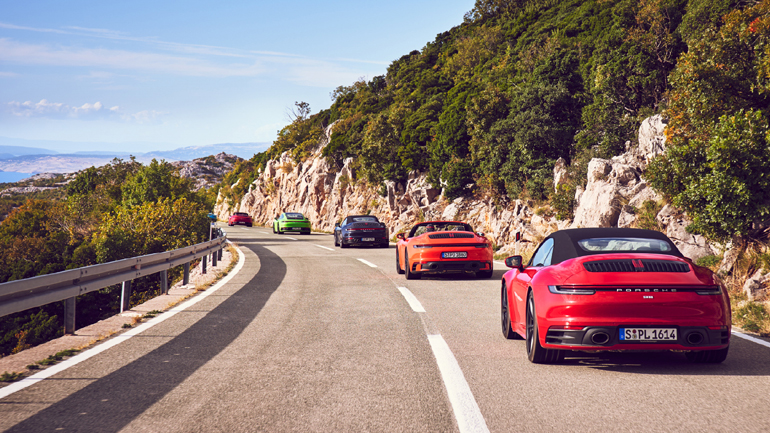 To video της Porsche από την Ελλάδα